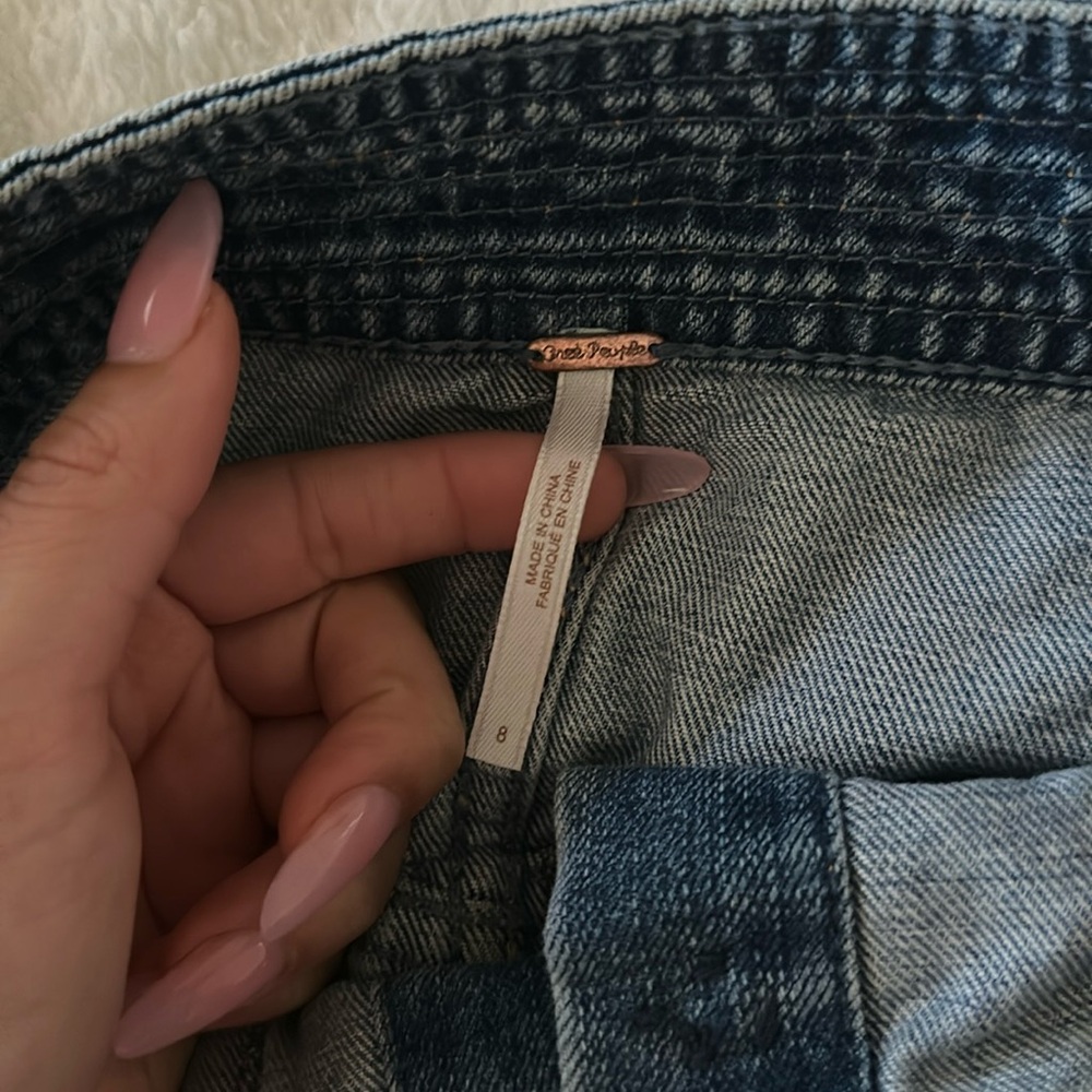 Free People Denim Skirt